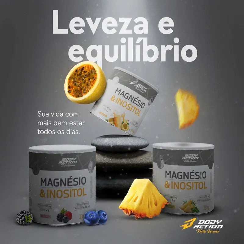 Magnésio e Inositol 210g