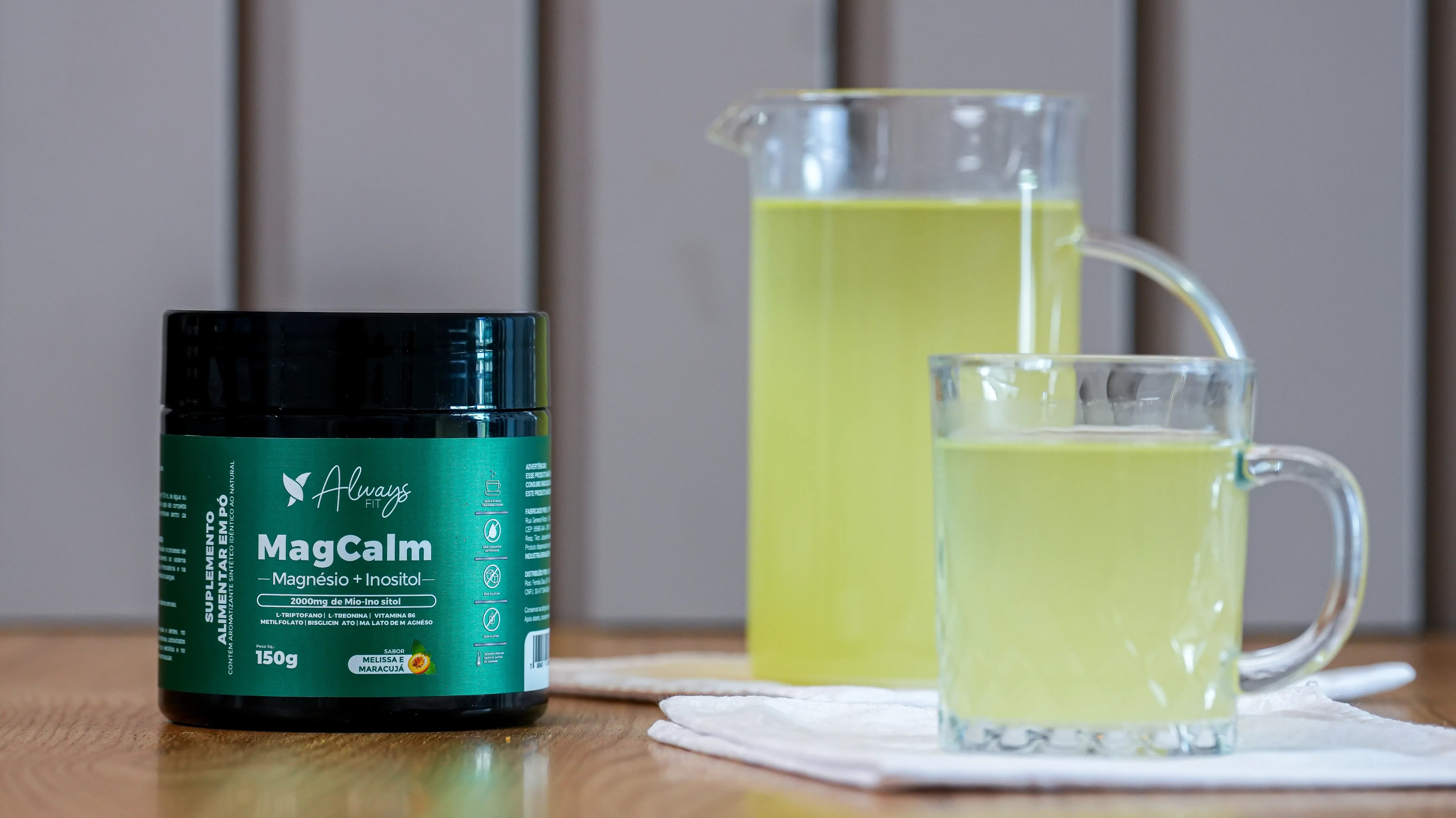 Kit Equilíbrio Noite e Dia Always Fit (Shot Matinal e MagCalm)