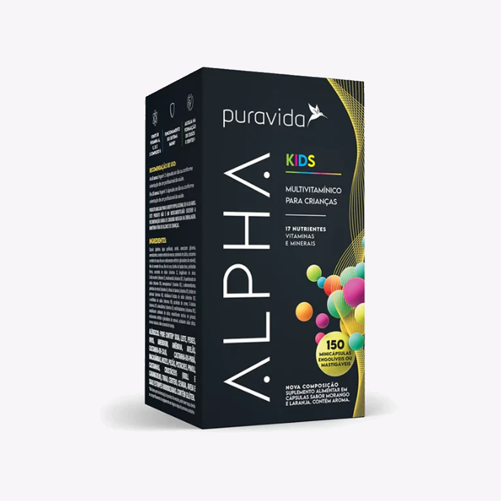 Puravida - Alpha Kids - Multinutrientes para Crianças