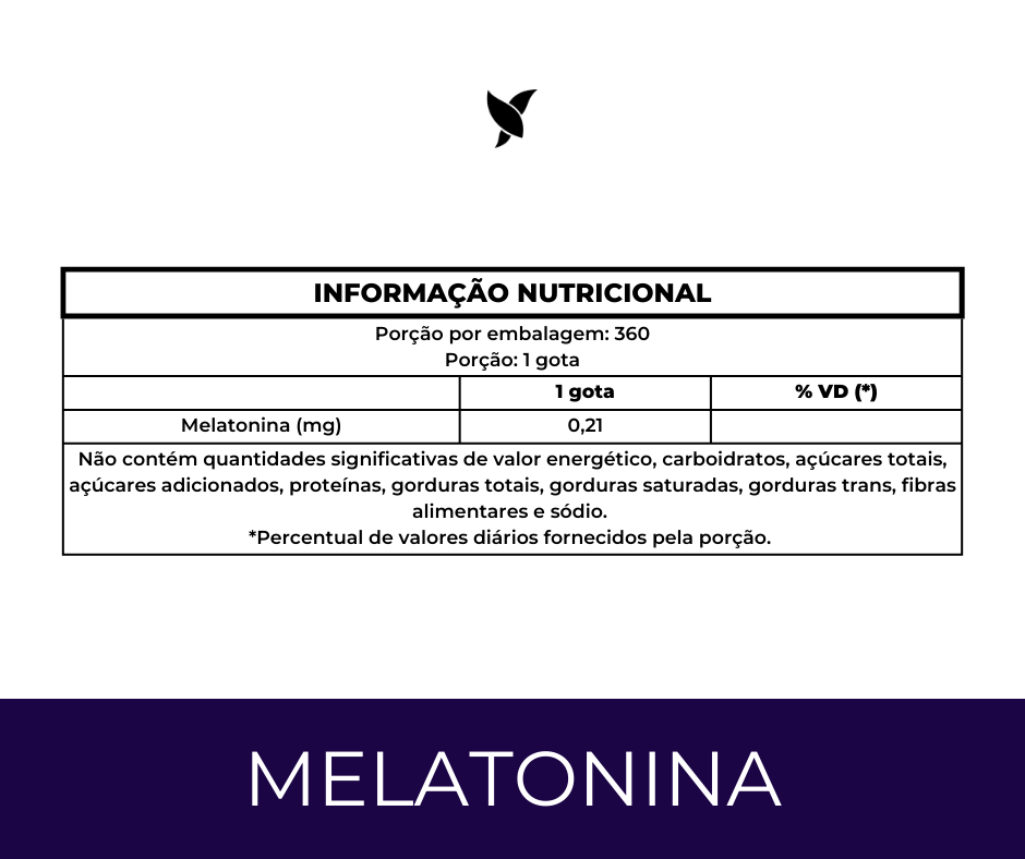 Melatonina - Gotas ou Spray