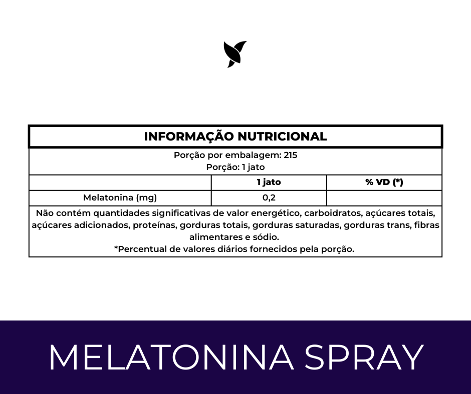 Melatonina - Gotas ou Spray