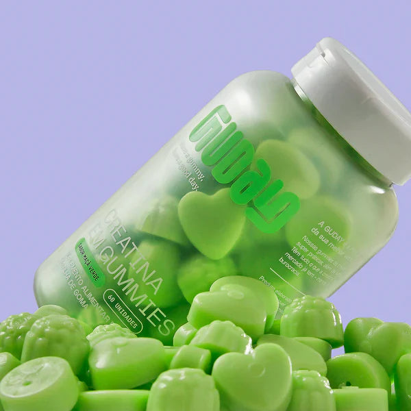 Guday - Creatina em Gummies Maçã Verde