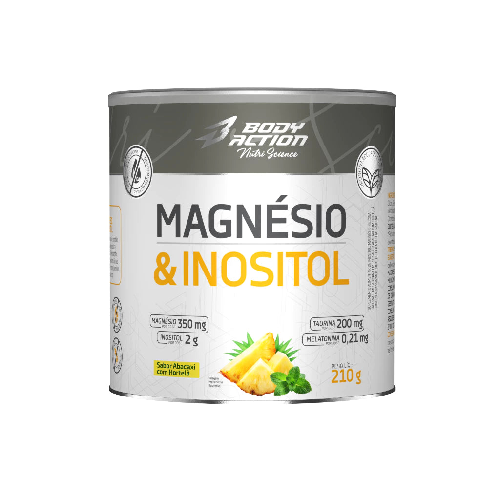 Magnésio e Inositol 210g