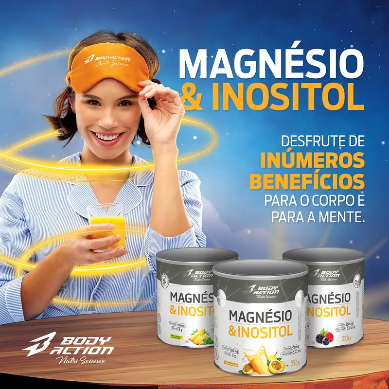 Magnésio e Inositol 210g